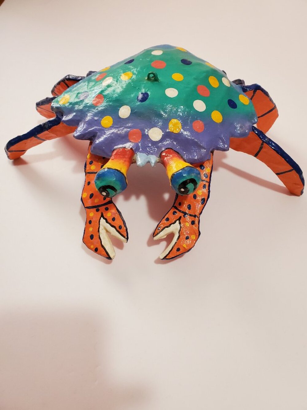 Paper Mache Crab